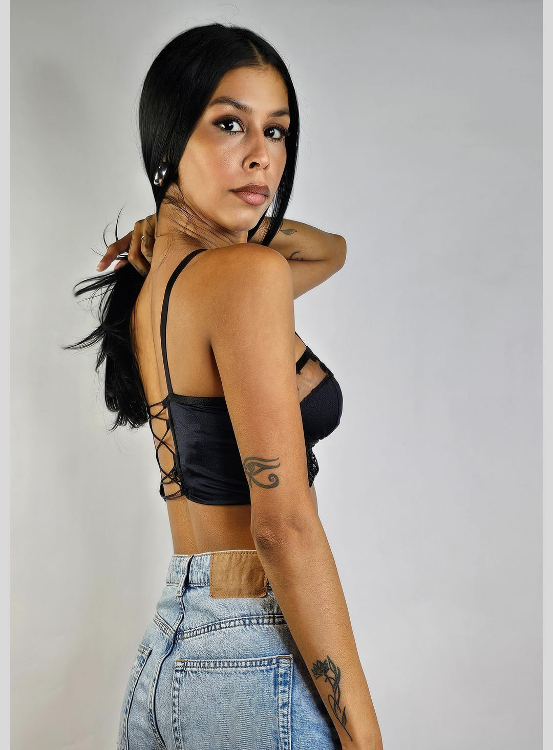 Blouse Croptop with transparences