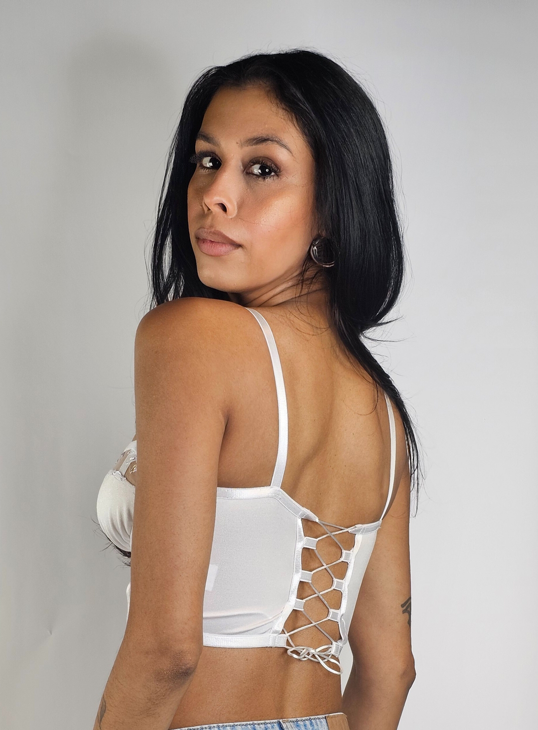 Blouse Croptop with transparences