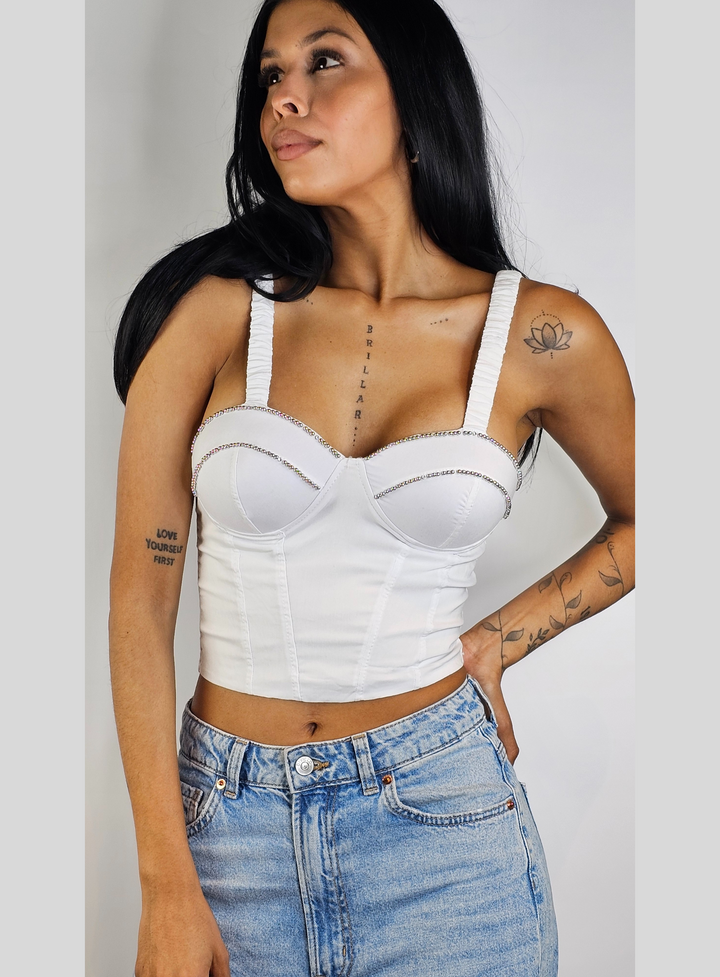 Brilliants and cope blouse