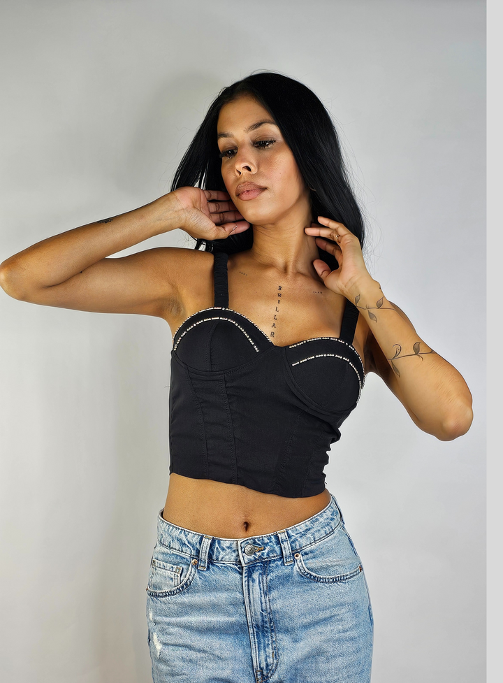 Brilliants and cope blouse