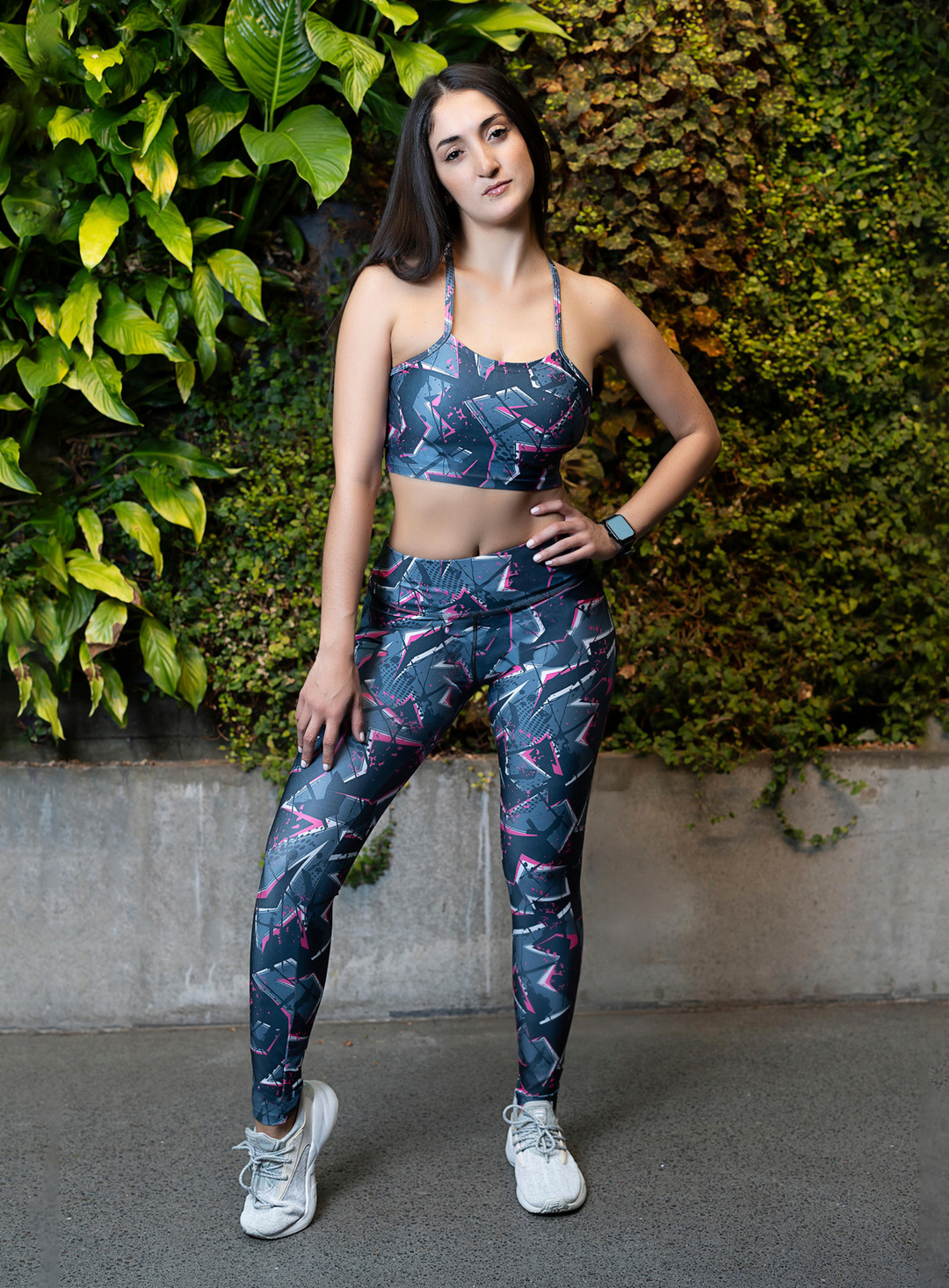 Set x 3 Leggin+blouse+top