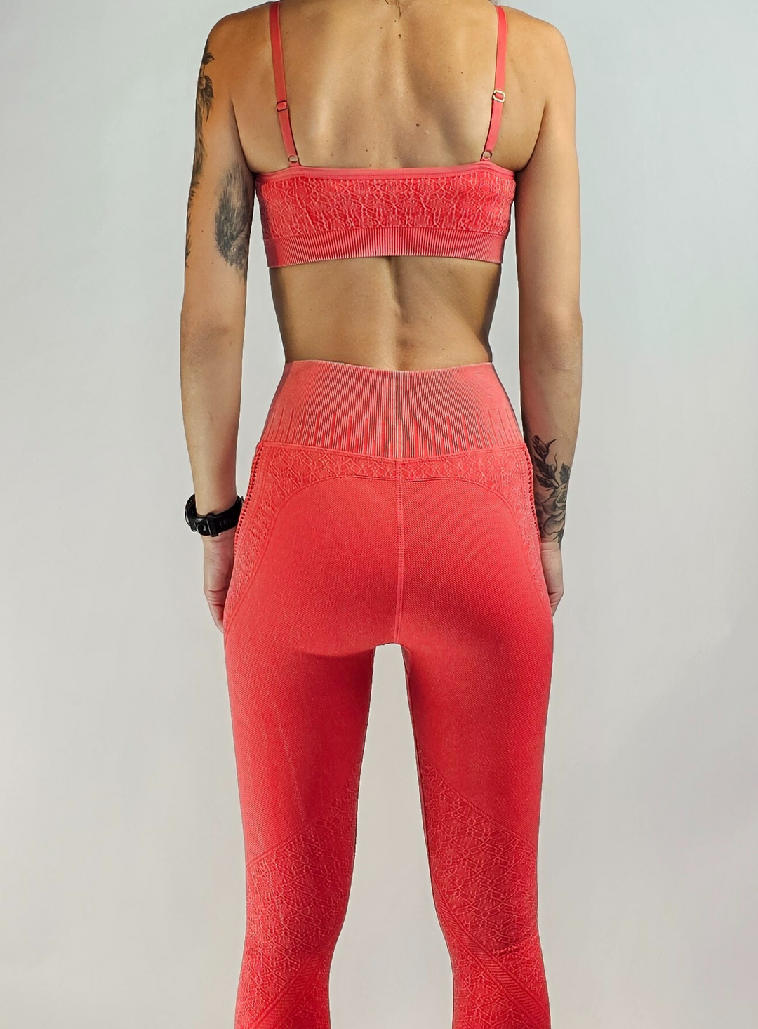 Seamless thick fabric duo top+leggin