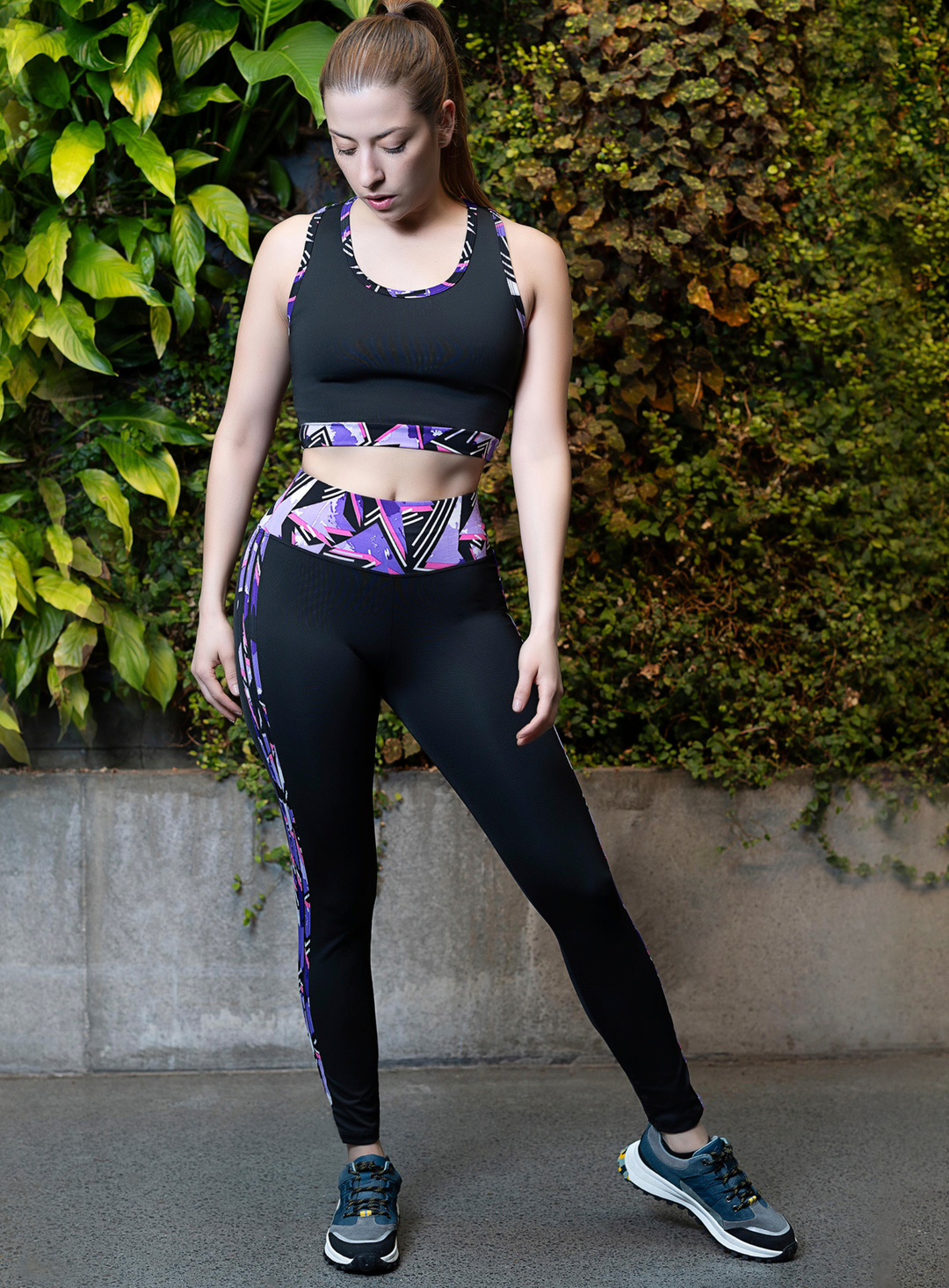 Duo set polyester & cotton